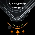قاب اصلی پشت کریستالی Xundd Beatle گوشی شیائومی ردمی توربو 4