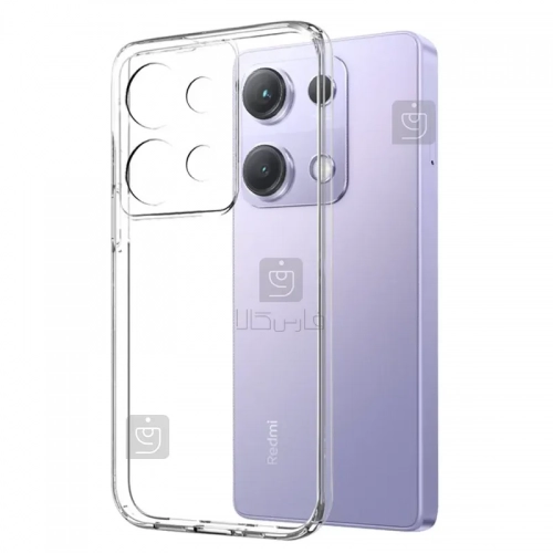 قاب شفاف ژله ای محافظ لنز دار Xiaomi Redmi Note 14S