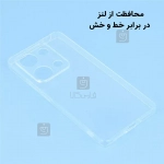 قاب شفاف ژله ای محافظ لنز دار Xiaomi Redmi Note 14S