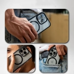 قاب مگ سیف دار الکتروپلیتینگ گوشی آیفون Xs Max