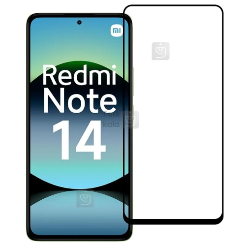 گلس تمام صفحه شیائومی Redmi Note 14 4G