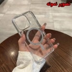 قاب مگ سیف شفاف اکلیلی گوشی آیفون 16 پرو مکس مدل Super Shine