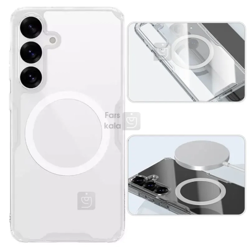 قاب مگنتی شفاف نیلکین Nature TPU Pro Magnetic گوشی S25 Plus