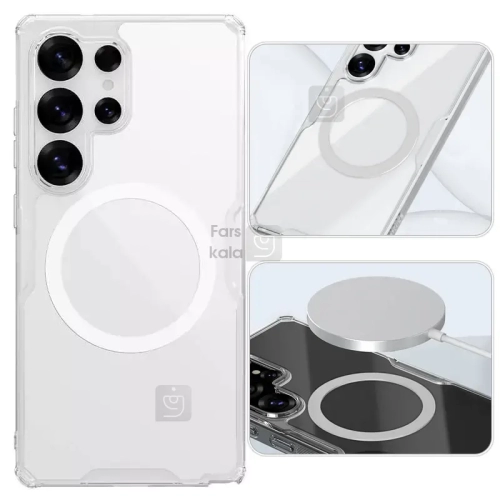 قاب مگنتی شفاف نیلکین Nature TPU Pro Magnetic گوشی S25 Ultra
