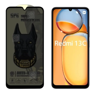 گلس پرایوسی آنتی استاتیک SPG گوشی شیائومی Redmi 13C