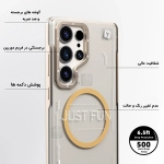 قاب اورجینال شفاف یانگ کیت Removable Crystal گوشی سامسونگ S25 Ultra