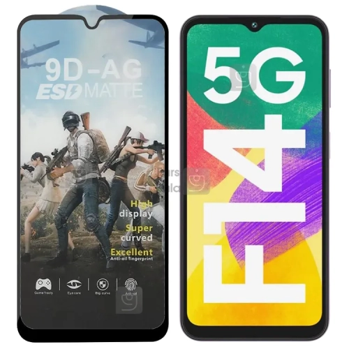 گلس مات آنتی استاتیک گوشی F14 مدل AG ESD