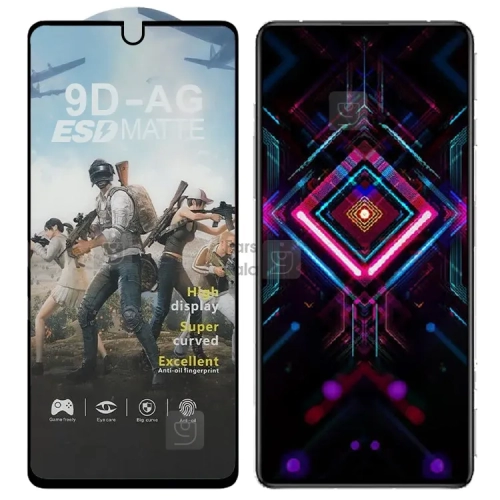 گلس مات آنتی استاتیک گوشی شیائومی Redmi K40 Gaming مدل AG ESD
