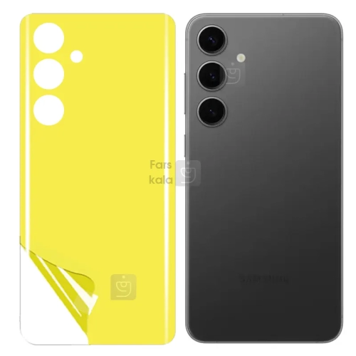 برچسب پشت نانو شفاف سامسونگ S24 Plus