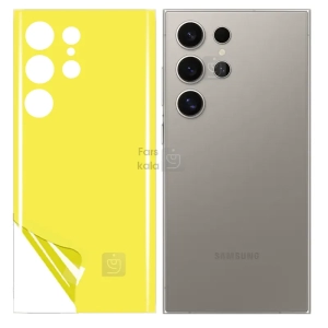 برچسب پشت نانو شفاف سامسونگ S24 Ultra