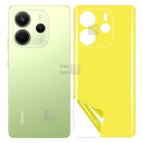 برچسب پشت نانو شفاف Xiaomi Redmi Note 14 4G