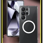قاب اورجینال مگ سیف شفاف K-ZDOO ICE GUARD گوشی سامسونگ S25 الترا