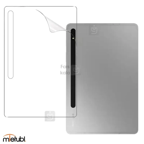 برچسب پشت نانو هیدروژلی میتوبل تبلت سامسونگ Tab S8 Plus