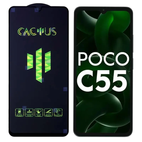 گلس کاکتوس تمام صفحه گوشی Xiaomi Poco C55