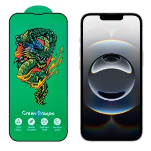گلس تمام صفحه HORO Green Dragon گوشی آیفون 16e