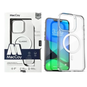قاب شفاف مگ سیف MacCoy گوشی آیفون 13 پرو مکس