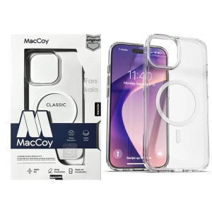 قاب شفاف مگ سیف MacCoy گوشی آیفون 14 پرو مکس