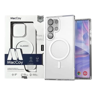 قاب شفاف مگ سیف MacCoy گوشی سامسونگ S25 الترا