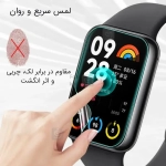 محافظ صفحه نمایش نانو هیدروژلی ساعت شیائومی بند 8 پرو