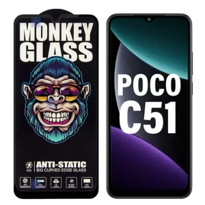 گلس مانکی آنتی استاتیک گوشی شیائومی Poco C51
