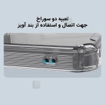 قاب مگنتی شفاف نیلکین Nature TPU Pro Magnetic گوشی آیفون 16e