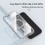 قاب مگنتی شفاف نیلکین Nature TPU Pro Magnetic گوشی آیفون 16e