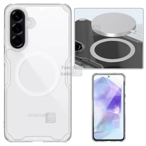 قاب مگنتی شفاف نیلکین Nature TPU Pro Magnetic گوشی سامسونگ A56
