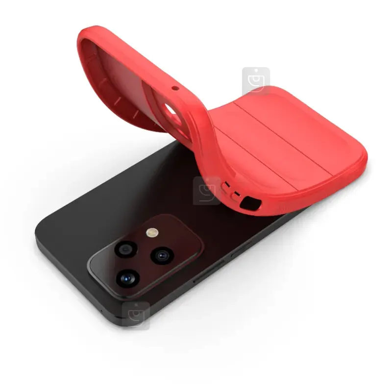قاب سیلیکونی پافری اورجینال آنر 200 لایت phantom shield puffer tpu phone case for honor 200 lite 6 قاب سیلیکونی پافری اورجینال آنر 200 لایت