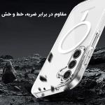 قاب مگ سیف دار پشت کریستالی سامسونگ A16