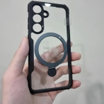 قاب اورجینال ضد ضربه رینگی XUNDD Beatle Magnetic Holder گوشی سامسونگ S25