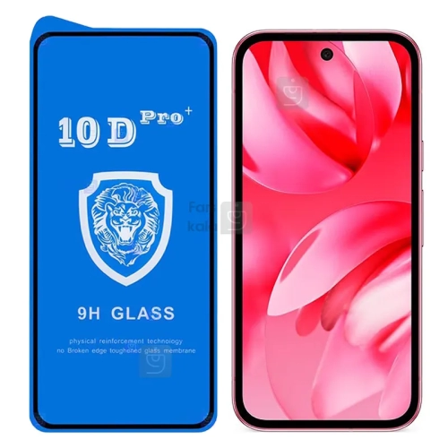 گلس تمام صفحه 10D Pro Plus گوشی گوگل Pixel 9a