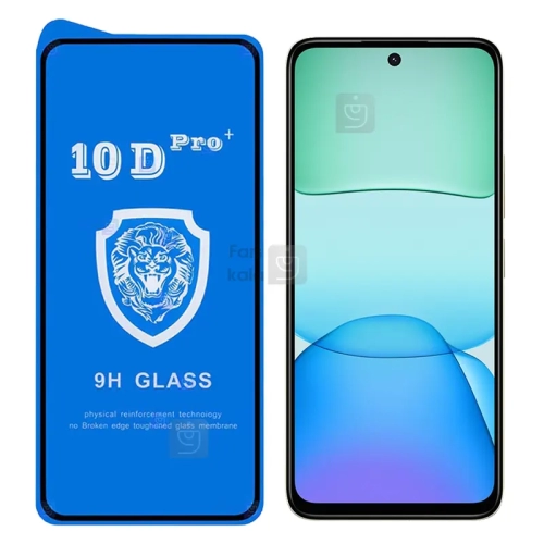 گلس تمام صفحه 10D Pro Plus گوشی شیائومی ردمی 13x