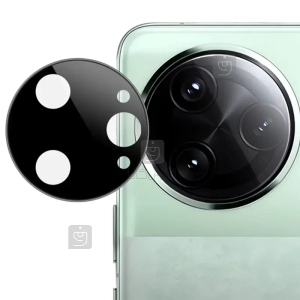 محافظ لنز شیشه ای حاشیه دار گوشی شیائومی Poco F7 Ultra
