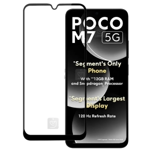 محافظ صفحه سرامیکی شفاف Poco M7