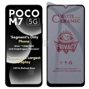 محافظ صفحه سرامیکی پرایوسی شیائومی Poco M7