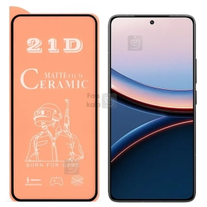 محافظ صفحه سرامیکی مات شیائومی Poco F7 Ultra