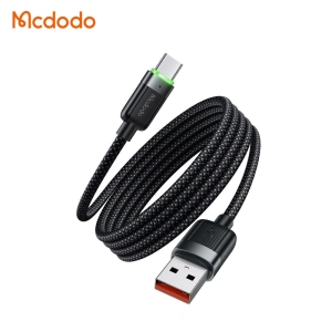 کابل شارژ USB به Type-c بدنه مگنتی 100 وات مک دودو مدل CA-5650 طول 1.2متر