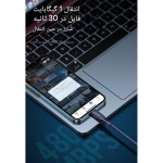 کابل شارژ تایپ سی به لایتنینگ 36 واتی مک دودو مدل CA-8460