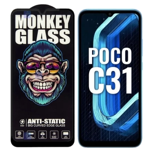 گلس مانکی آنتی استاتیک گوشی شیائومی Poco C31
