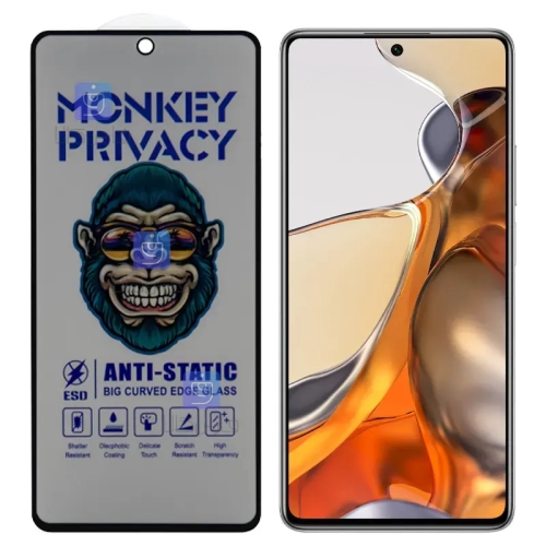 گلس پرایوسی آنتی استاتیک MonKey گوشی شیائومی 11T Pro