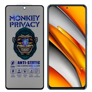 گلس پرایوسی آنتی استاتیک MonKey گوشی شیائومی Poco F3