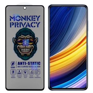 گلس پرایوسی آنتی استاتیک MonKey گوشی شیائومی پوکو X3