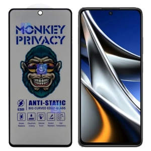 گلس پرایوسی آنتی استاتیک MonKey گوشی شیائومی Poco X4 Pro