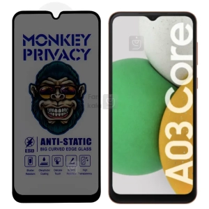 گلس پرایوسی آنتی استاتیک MonKey گوشی سامسونگ A03 Core