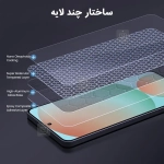 گلس شفاف H+ Pro نیلکین گوشی سامسونگ S25 Edge همراه با ابزار نصب