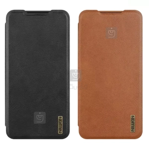 کیف چرمی نیلکین Qin Pro گوشی سامسونگ S25 Edge