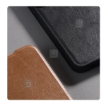 کیف چرمی نیلکین Qin Pro گوشی سامسونگ S25 Edge