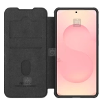 کیف چرمی نیلکین Qin Pro گوشی سامسونگ S25 Edge