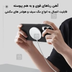 قاب مگ سیف دار نیلکین Frosted Shield Pro Magnetic گوشی سامسونگ S25 Edge