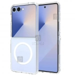 قاب مگ سیف دار پشت کریستالی سامسونگ Z Flip 7